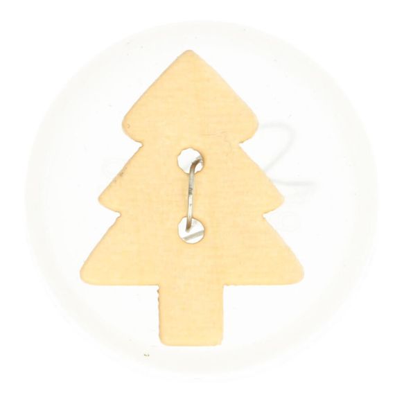 Boutons en bois — Ours & Sapin