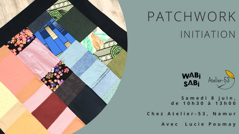 Samedi 8 juin | Initiation au patchwork