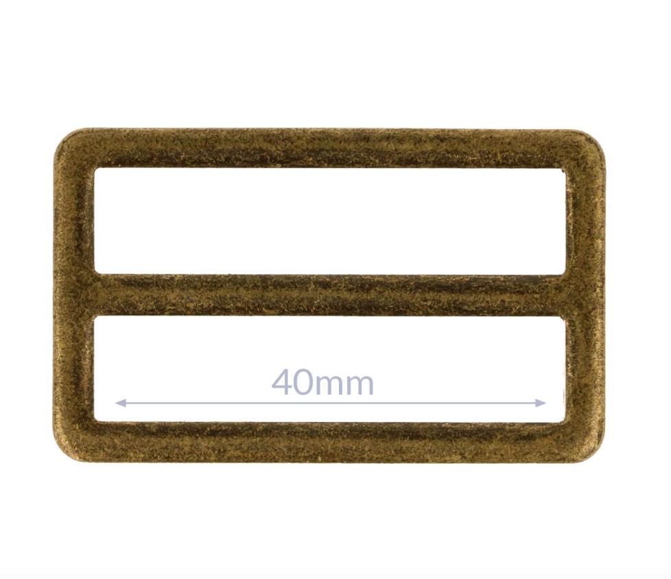 Coulisse, boucle de réglage - Opry - 4cm