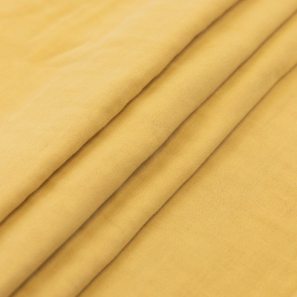 Double-gaze de coton bio jaune, Atelier-53