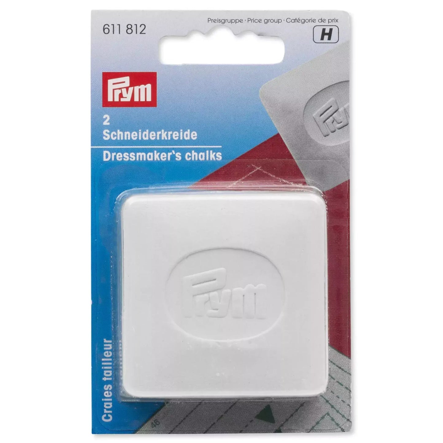 Craies de tailleur Prym blanches, lot de 2
