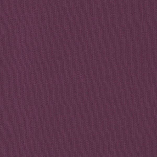Tissu sweat coton bio violet purple passion, Atelier-53