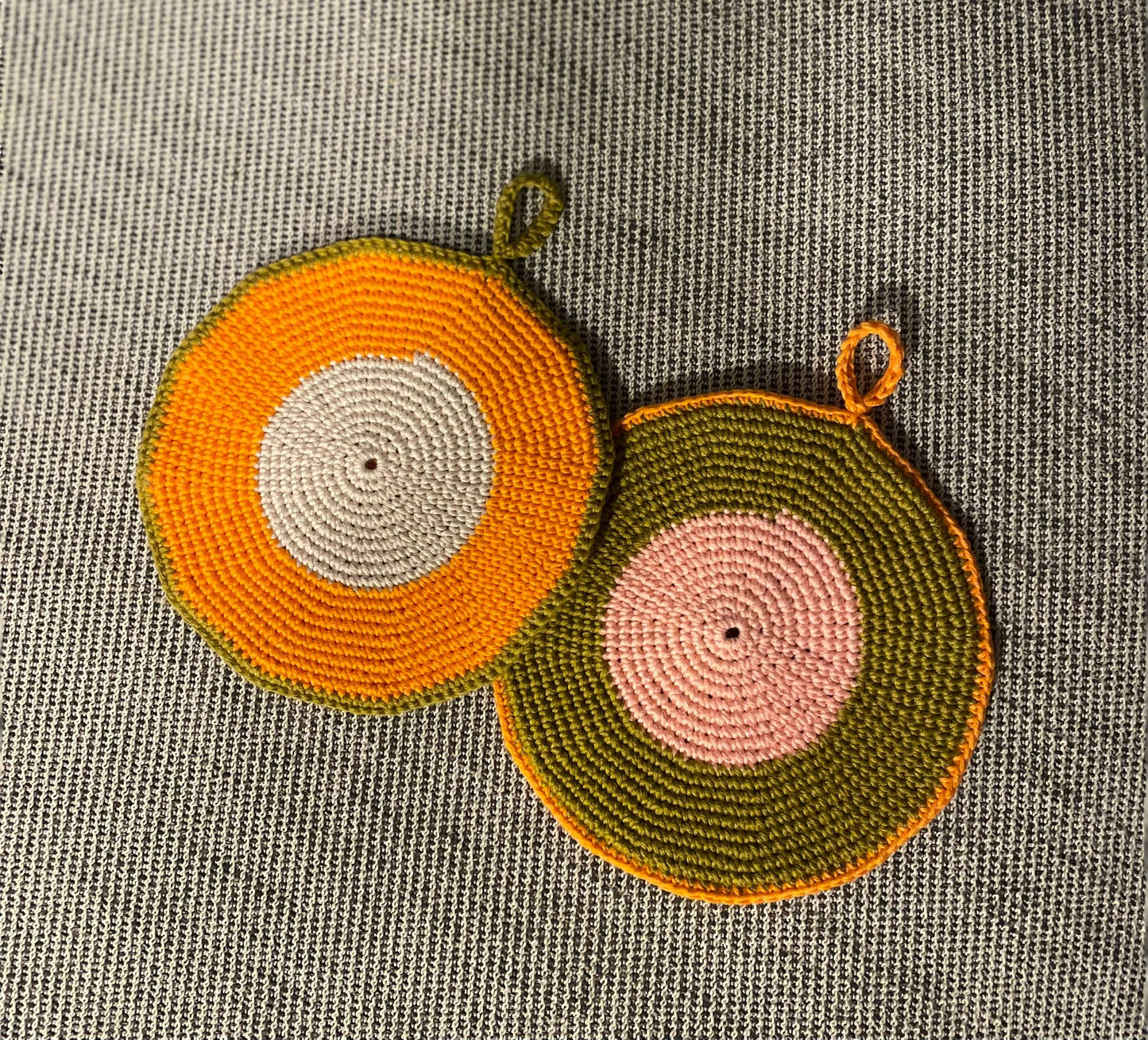 Kit de crochet (débutant+) - Maniques en coton bio