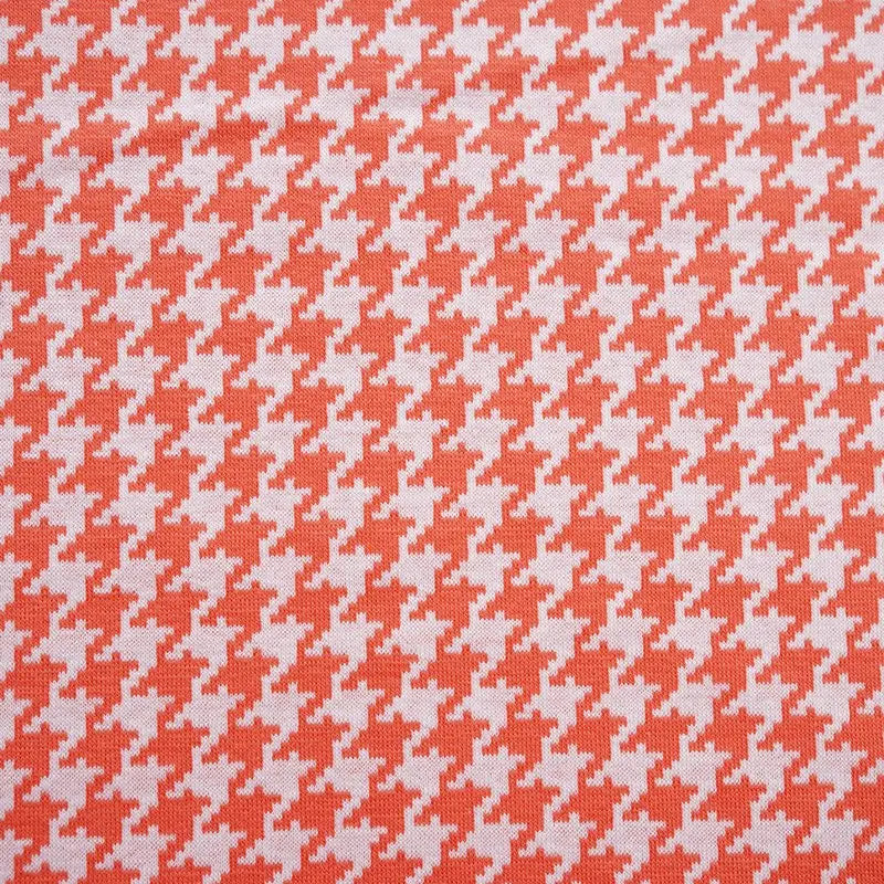 Jersey-jacquard "Pied de poule" | 10 cm