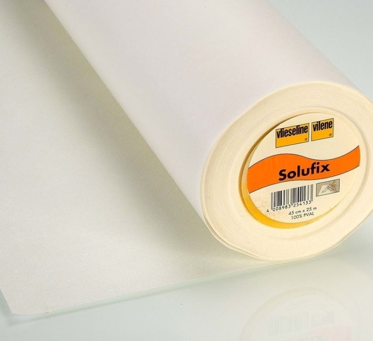 Vlieseline Solufix, support de broderie soluble | 10 cm