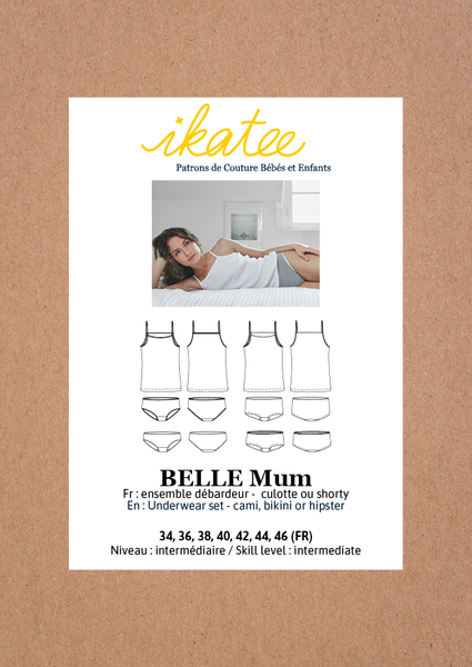 Pochette patron et tutoriel - IKATEE | Belle (Mum)