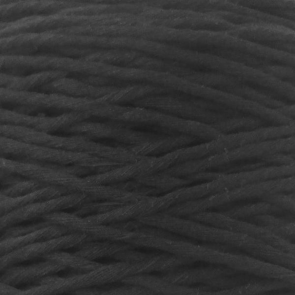 Corde en coton recyclé XXL 5 mm/120 m, "Noir" - 500 gr