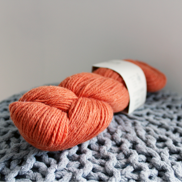 Mélange laine & coton, orange - Bio Balance | 50 gr