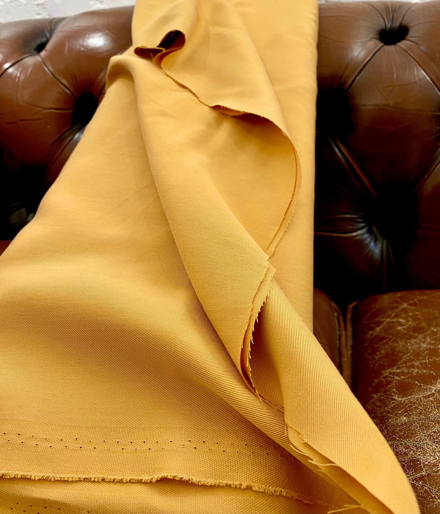 Tencel/Lyocell jaune | 10 cm
