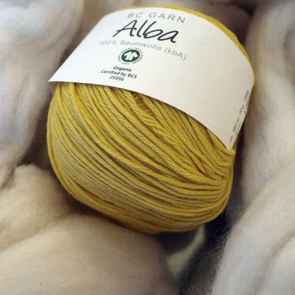 Coton jaune canari - Alba | 50 gr
