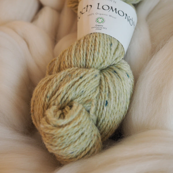 Laine, jaune chiné - Loch Lomond bio | 50 gr