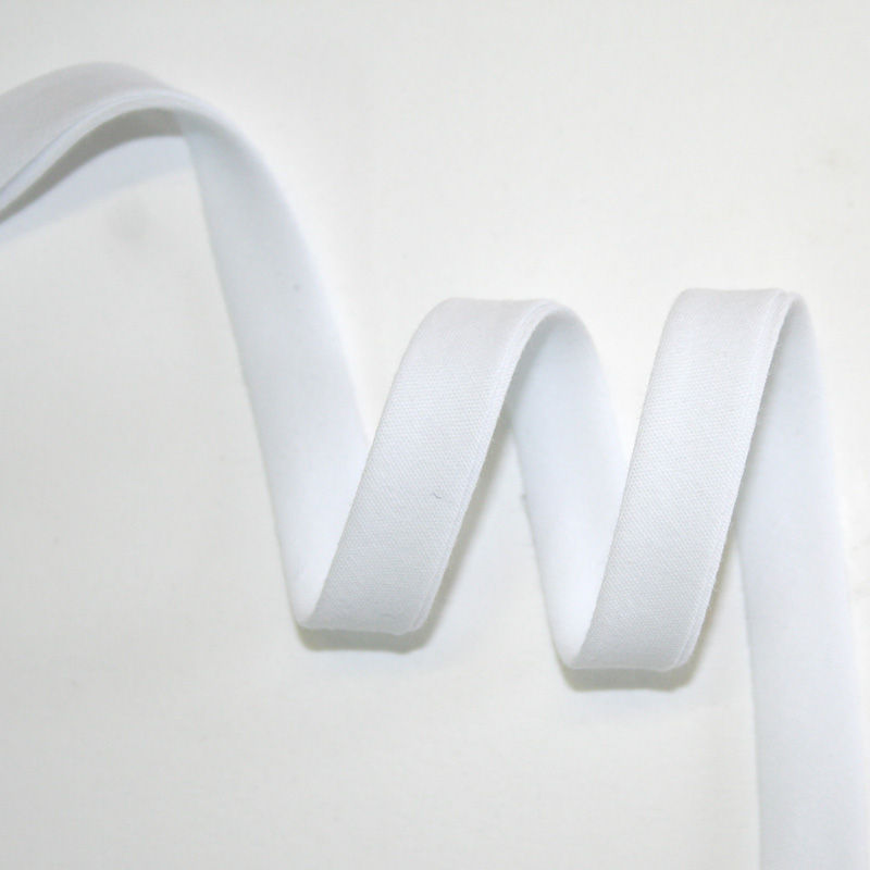 Biais uni blanc | 10 cm