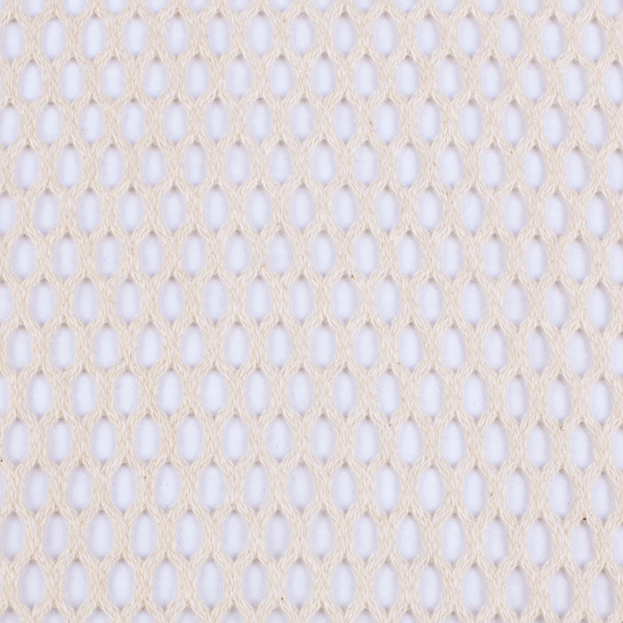 Tissu 'filet' en maille de coton bio | 10 cm