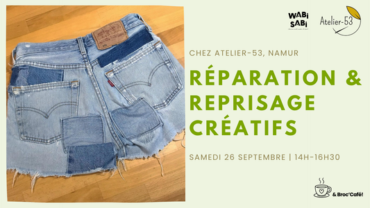 Visuel atelier réparation & reprisage créatifs