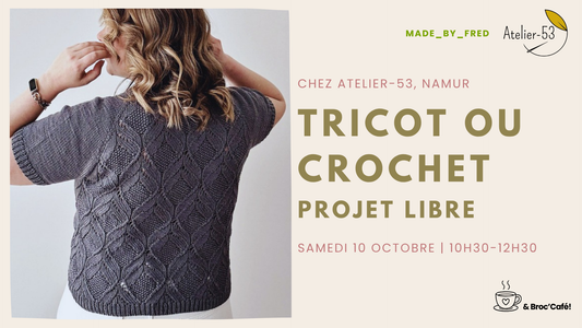 Visuel atelier tricot ou crochet