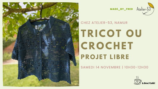 Visuel atelier tricot ou crochet