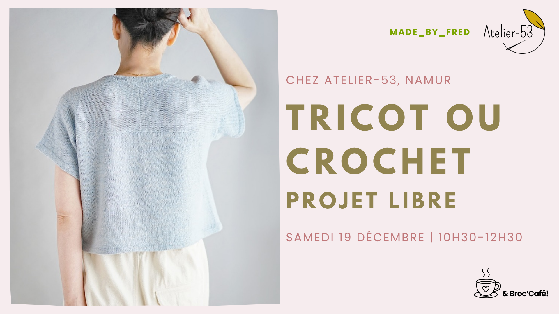 Visuel atelier tricot ou crochet