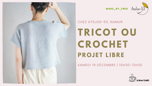 Visuel atelier tricot ou crochet