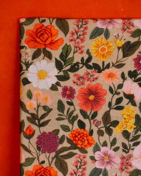 Popeline-flanelle "Cara - Automne" | 10 cm