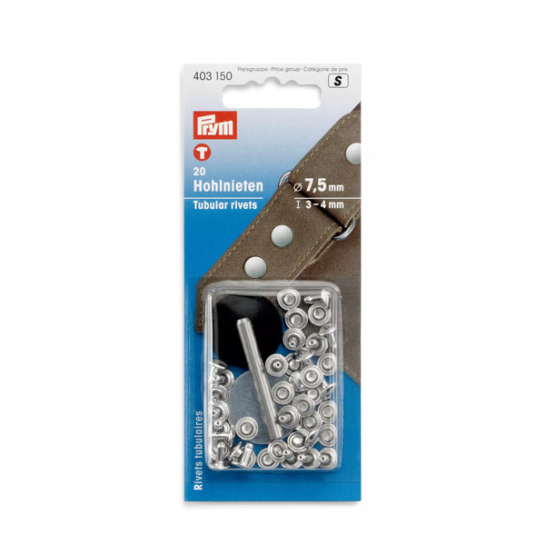 Rivets tubulaires 3-4mm PRYM