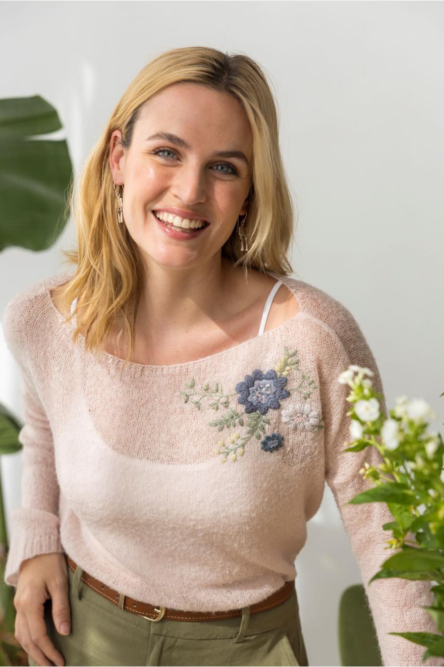 12 projets broderie 'vêtements', DMC Eco Vita