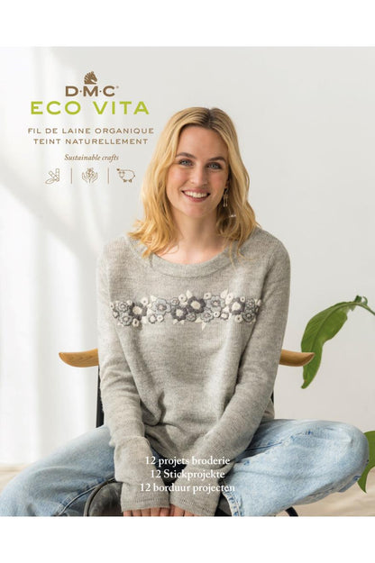 12 projets broderie 'vêtements', DMC Eco Vita