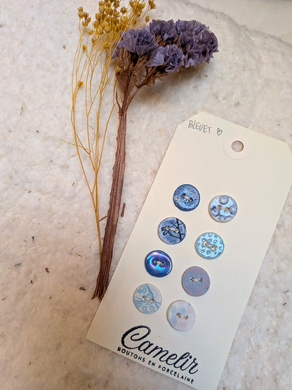 Boutons en porcelaine | Atelier Camelir