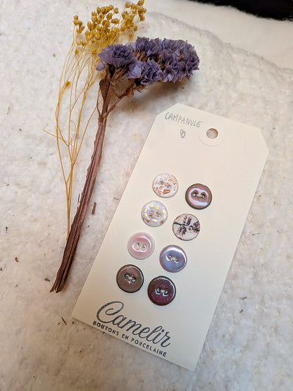 Boutons en porcelaine | Atelier Camelir