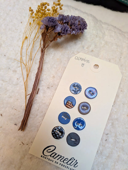 Boutons en porcelaine | Atelier Camelir