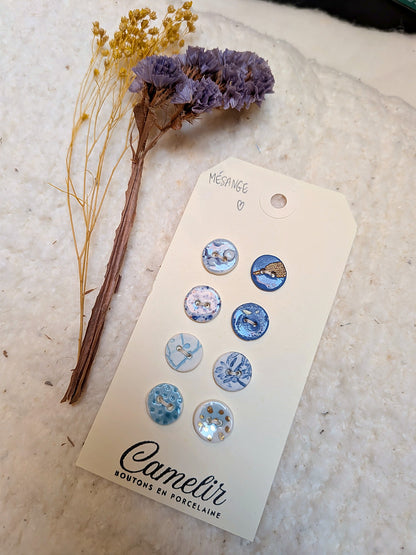Boutons en porcelaine | Atelier Camelir