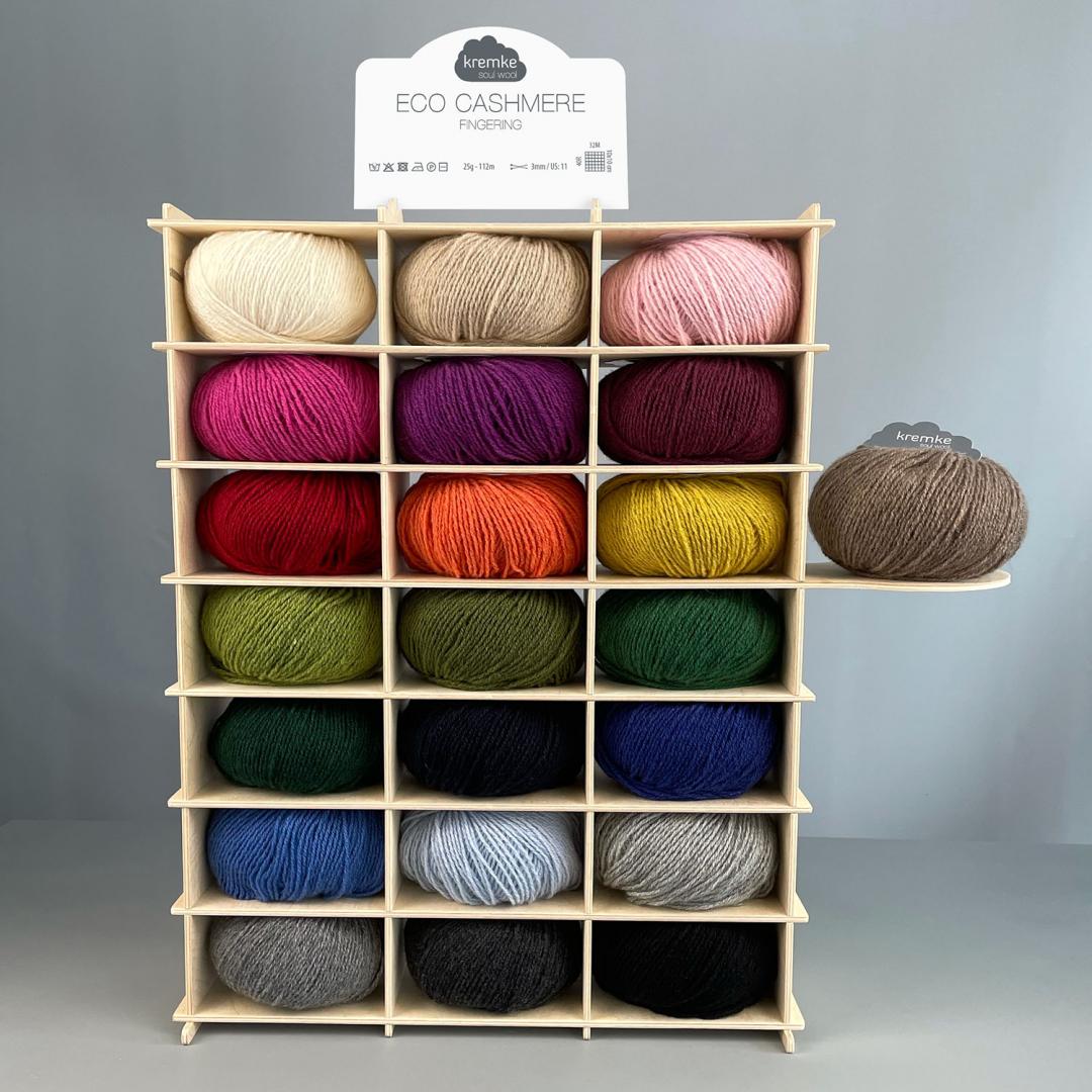 Eco cashmere fingering, vert sapin - Kremke | 25 gr