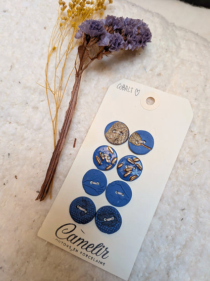 Boutons en porcelaine | Atelier Camelir