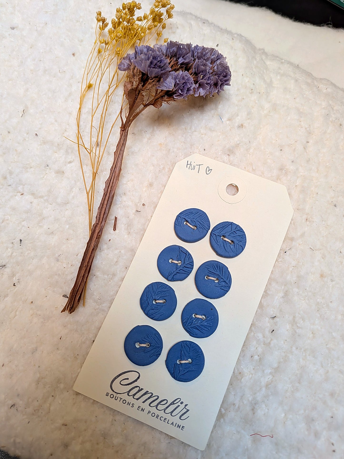 Boutons en porcelaine | Atelier Camelir