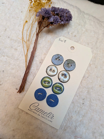 Boutons en porcelaine | Atelier Camelir