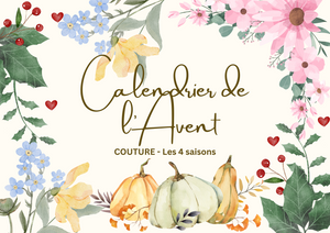 Calendrier de l'Avent - Couture, 'Les 4 saisons'