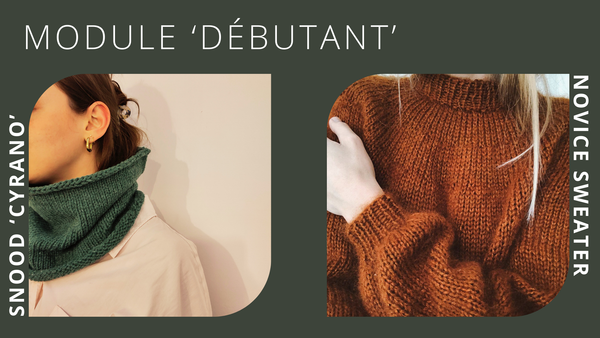 Modules de tricot - tous niveaux | un kit & des ateliers