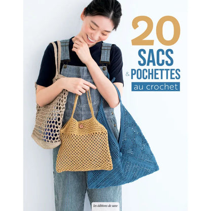 20 sacs & pochettes au crochet