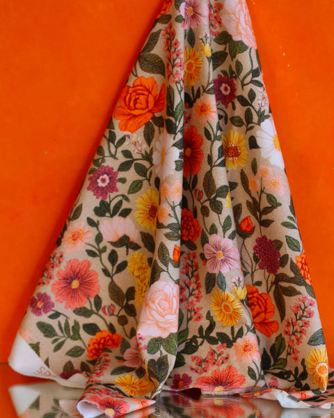 Popeline-flanelle "Cara - Automne" | 10 cm