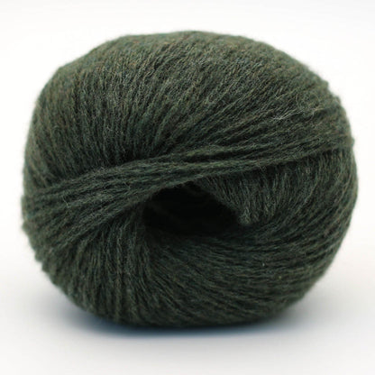 Fil Alva cachemire recyclé, coloris Vert mousse (23)