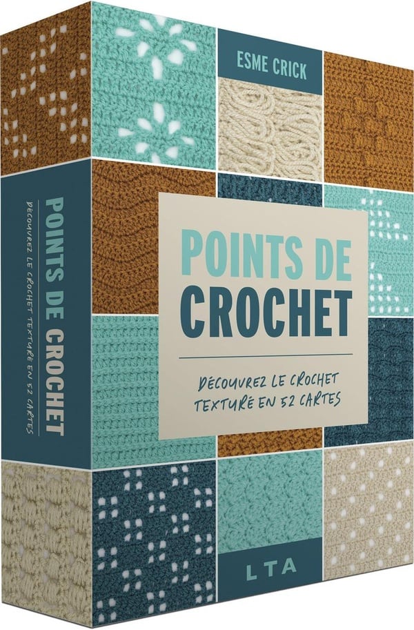 Points de crochet - Découvrez le crochet texturé en 52 cartes