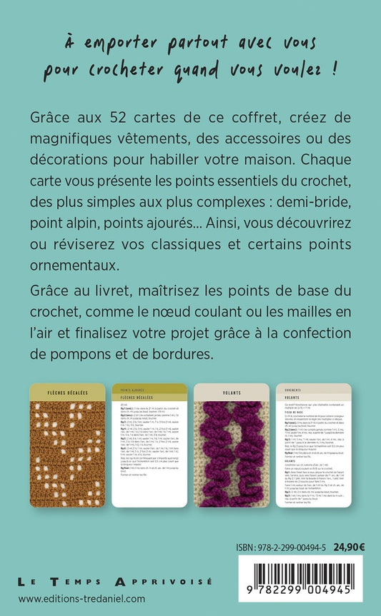 Points de crochet - Découvrez le crochet texturé en 52 cartes