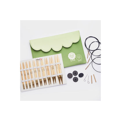 Set d'aiguilles circulaires interchangeables « Deluxe » | KnitPro