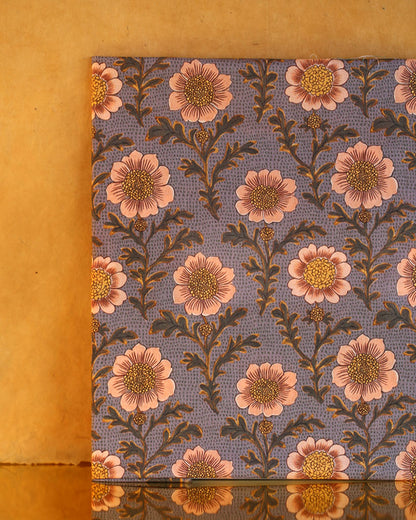 Popeline fine coton bio fleurie Anaka, Atelier-53