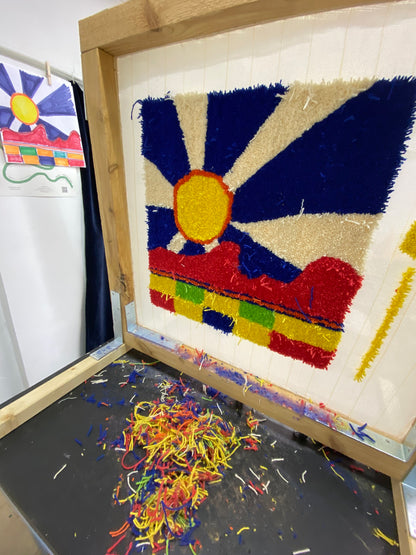 Samedis 19 & 26 septembre | Tufting, tapis en laine (acompte)