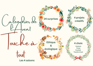 Calendrier de l'Avent - Touche à tout, 'Les 4 saisons'
