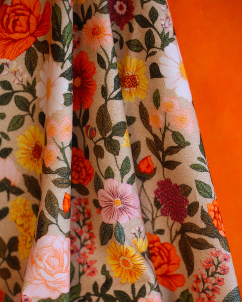 Popeline-flanelle "Cara - Automne" | 10 cm