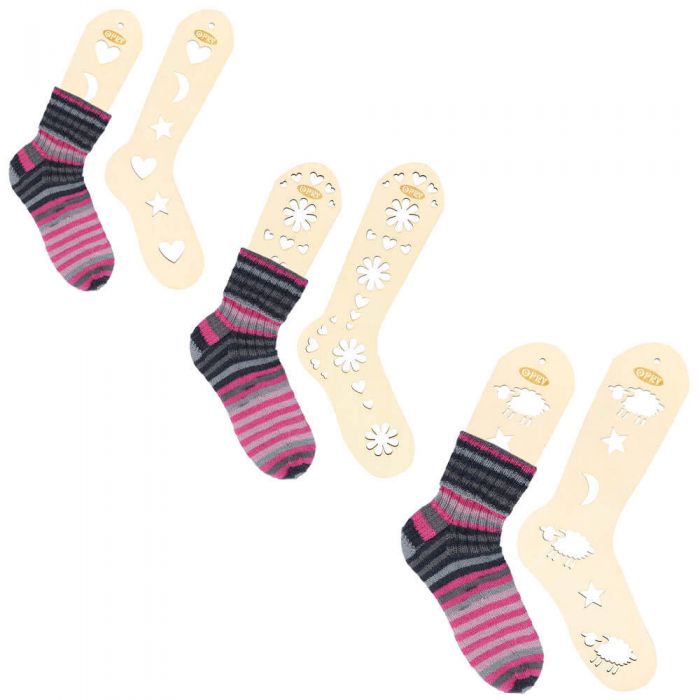 Bloqueurs à chaussettes en bois