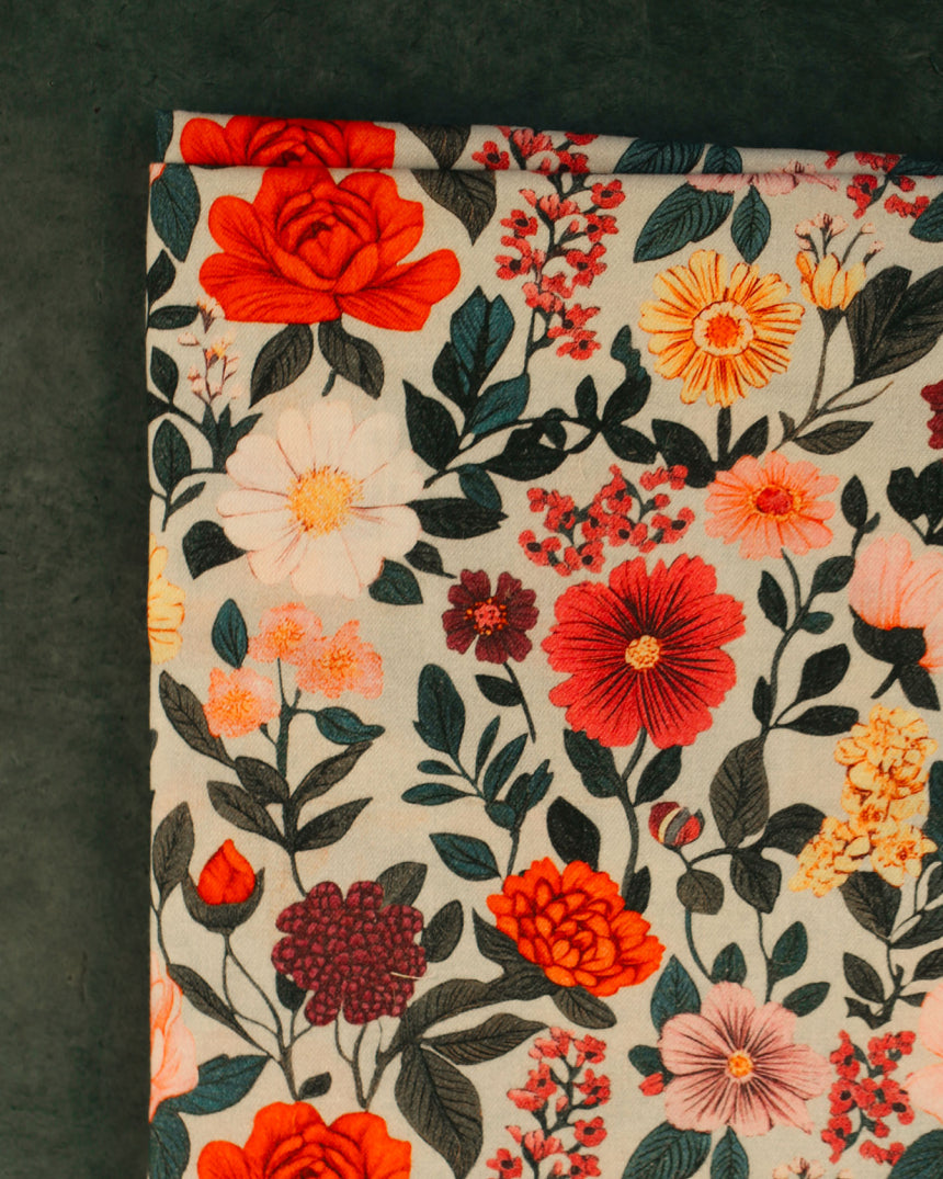 Popeline-flanelle "Cara - Hiver " | 10 cm