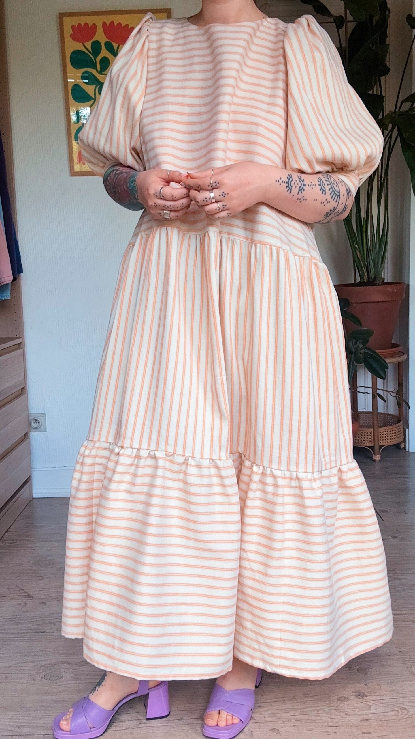 Blouse ballon RETRO RESET portée