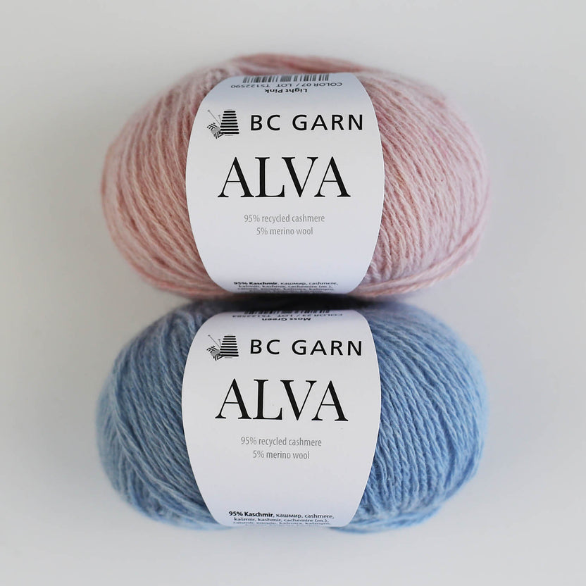 Fil Alva, cachemire recyclé BC Garn